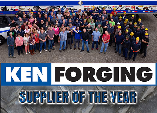 Ken Forging, Inc. named supplier of the year